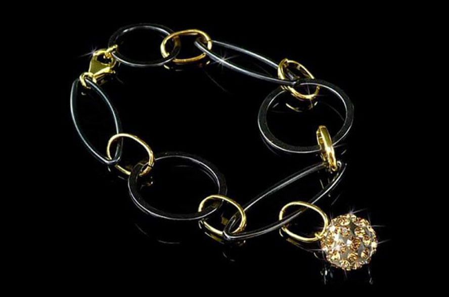 Belledizia G-Art Transparent Handmade Acrylic Crystal Bracelet